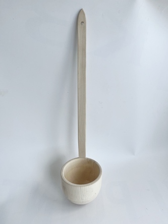 Naběračka dřevo velká