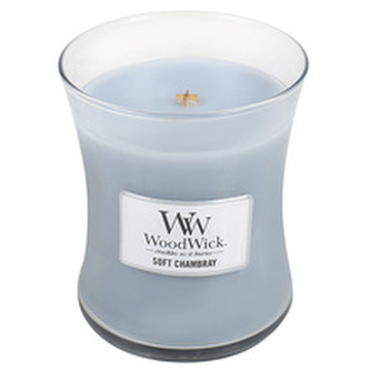 WoodWick Vonná svíčka váza Soft Chambray 609,5 g unisex