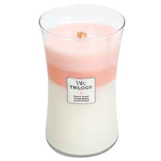 WoodWick Vonná svíčka váza Trilogy Island Getaway 609,5 g unisex
