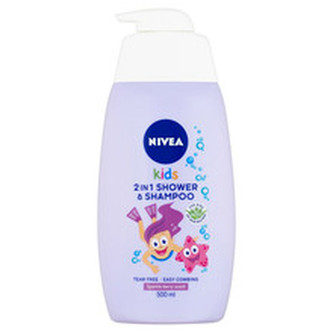 Nivea Dětský sprchový gel a šampon 2 v 1 s vůní lesního ovoce (2 in 1 Shower Shampoo) 500 ml child