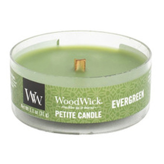 WoodWick Vonná svíčka Petite Evergreen 31 g unisex