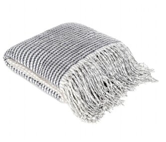 Mikrovláknová deka - pléd  | SIGLI | oboustranná šedá | 130x170 cm | 887159 Homla