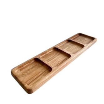 Dřevěný servírovací tác 45 x 20 cm