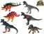 Dinosaurus 23-25cm pravěký ještěr na baterie Zvuk 6 druhů