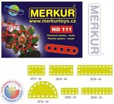 MERKUR ND111 Desky malé plastové set 20ks náhradní díl