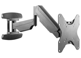 Neomounts  WL70-550BL12/Držák displeje/na stěnu/32-42"/sklopný/rotace/plynový píst/3 čepy/VESA 200X200/nosn. 30kg/černý