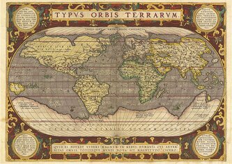 EDUCA Puzzle Mapa světa 2000 dílků  + zdarma lepidlo