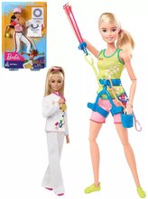 MATTEL  Barbie Olympionička Tokio 2020 set s doplňky 3 druhy