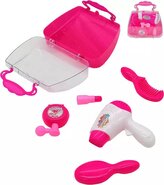 Kosmetický set dětská sada krásy v průhledném kufříku plast