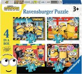 RAVENSBURGER Puzzle Mimoni 2: Padouch přichází 4v1 (12, 16, 20, 24 dílků)