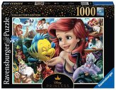 RAVENSBURGER Puzzle Disney hrdinky č.3: Malá mořská víla 1000 dílků