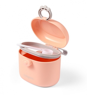 Přenosný dávkovač sušeného mléka - růžový