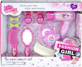 Kadeřnice malá sada krásy s fénem a doplňky plast