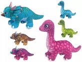 PLYŠ Dinosaurus baby 14-23cm 2 druhy 3 barvy