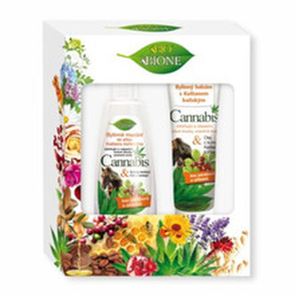 Bione Cosmetics Kosmetická sada tělové péče BIO Cannabis unisex