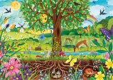 GIBSONS Puzzle Úžasná divoká zvířata XXL 100 dílků