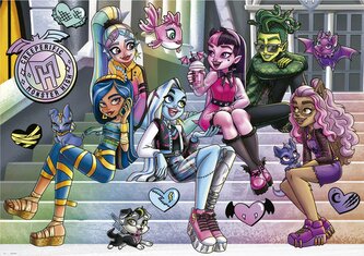 EDUCA Puzzle Monster High 1000 dílků + zdarma lepidlo