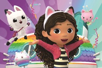 Puzzle Gábinin kouzelný domek: Zábava 54 dílků