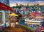 COBBLE HILL Puzzle Galerie v přístavu 1000 dílků