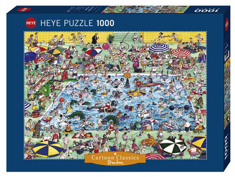 HEYE Puzzle Cartoon Classics: Zchlaďte se 1000 dílků