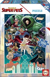 EDUCA Puzzle DC Liga supermazlíčků 300 dílků