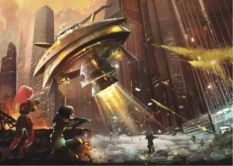 ART PUZZLE Puzzle Vesmírné války 200 dílků