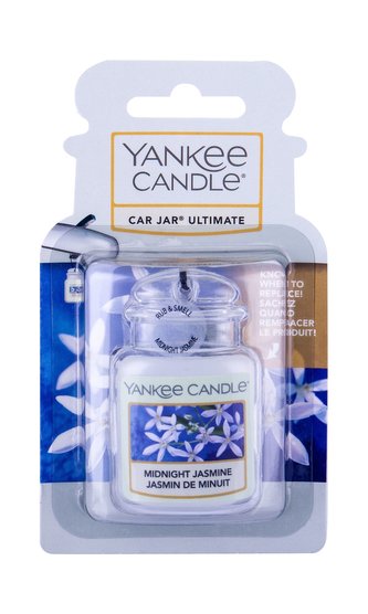 YANKEE CANDLE Midnight Jasmine vůně do auta visačka gelová
