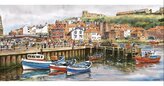 GIBSONS Panoramatické puzzle Whitby, Yorkshire 636 dílků