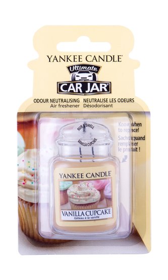 Yankee Candle Luxusní visačka do auta Vanilla Cupcake 1 ks unisex