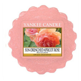 Yankee Candle Vonný vosk do aromalampy Vyšisovaná meruňková růže (Sun-Drenched Apricot Rose) 22 g unisex
