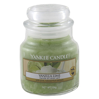 Yankee Candle Vonná svíčka Classic malá Vanilka a limetka (Vanilla Lime) 104 g unisex