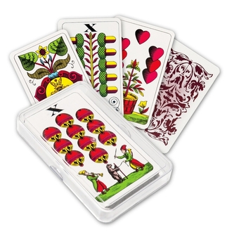 Mariáš jednohlavý v plastové krabičce