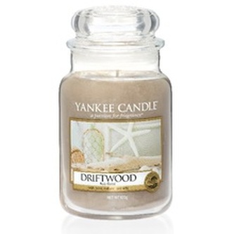 Yankee Candle Vonná svíčka Classic střední Naplavené dřevo (Driftwood) 411 g unisex