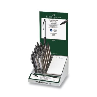 Kuličkové pero Faber-Castell Basic stojánek