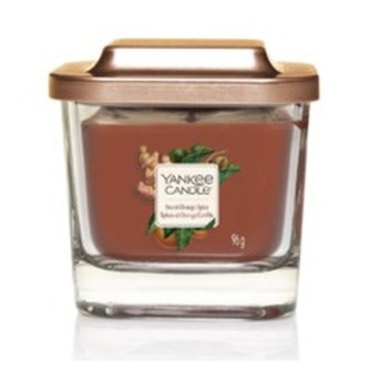 Yankee Candle Aromatická svíčka malá hranatá Sweet Orange Spice 96 g unisex