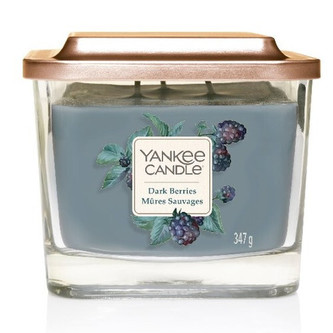 Yankee Candle Aromatická svíčka střední hranatá Dark Berries 347 g unisex