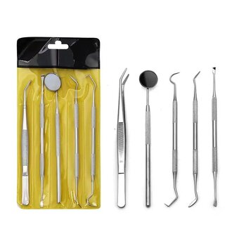 Sada nástrojů pro psa na zubní kámen a dentalní hygienu