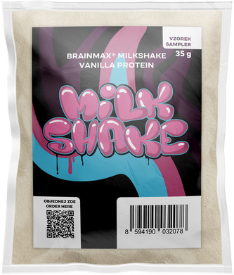 BrainMax Milkshake Protein, 35 g, VZOREK