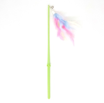 Mávátko Kukuřice s pírkem a zvonkem Wakytu C133W  Modrá