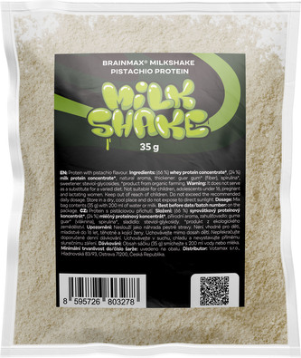 BrainMax Milkshake Protein, 35 g, VZOREK
