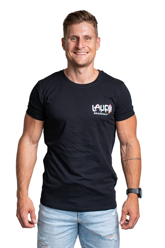 Triko BrainMax LAUF pánské, černé
