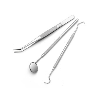 Sada nástrojů pro psa na zubní kámen a dentalní hygienu 3 ks