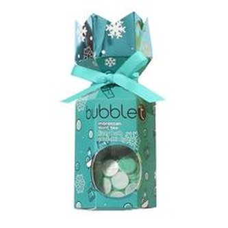 Bubble T Cosmetics Vánoční crecker s šumivou bombou do koupele a konfetami - marocký mátový čaj (Fizzy Bath Confetti duo) 40 g woman
