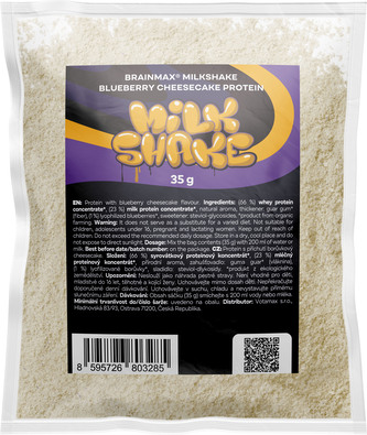 BrainMax Milkshake Protein, 35 g, VZOREK