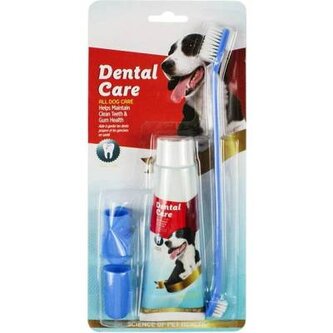 Dental Care Sada zubních kartáčků, zubní pasta Beef Flover 95g