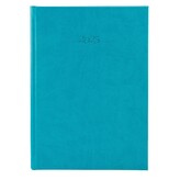 Diář denní A4 - Titan tyrkysový 2025, 21 × 29,7 cm