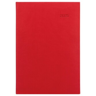 Diář denní A5 - Viva červená 2025, 14,8 × 21 cm