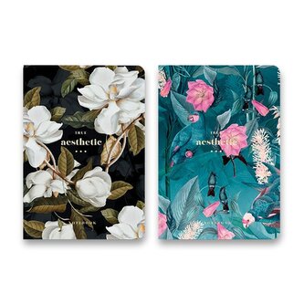 Náčrtník Shkolyaryk Muse Sketch & Note Flowers A5, čistý, 64 listů