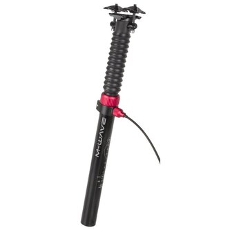 sedlovka 27.2 x 445mm M-WAVE teleskopická černá