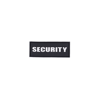 Nášivka Mil-Tec Security 8 x 3 cm - černá